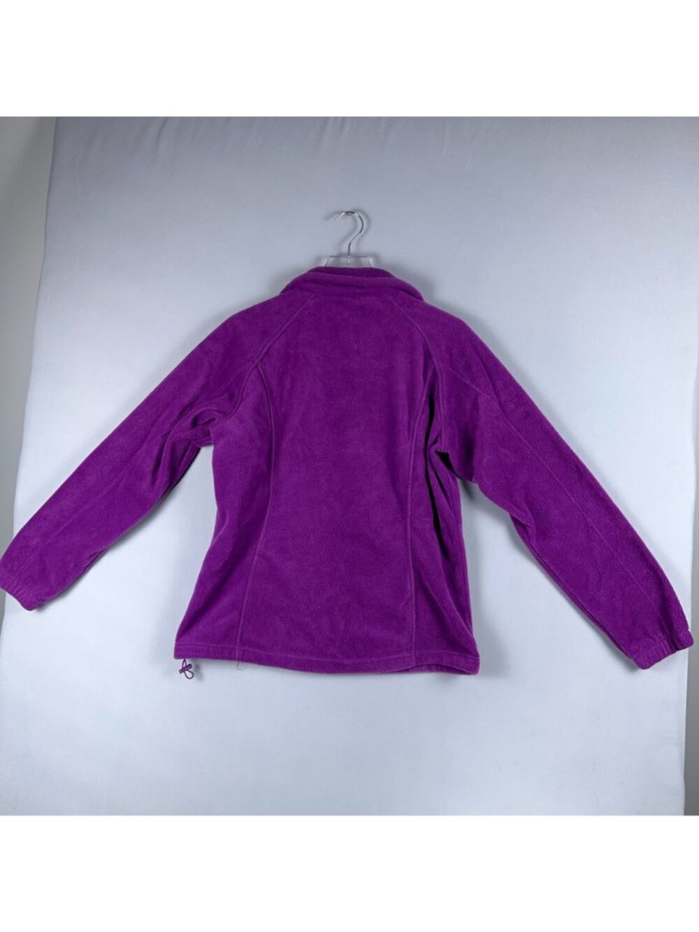 Columbia Jacket Size Large Purple Fleece Benton Springs Full-Zip Long Sleeves - Picture 5 of 13